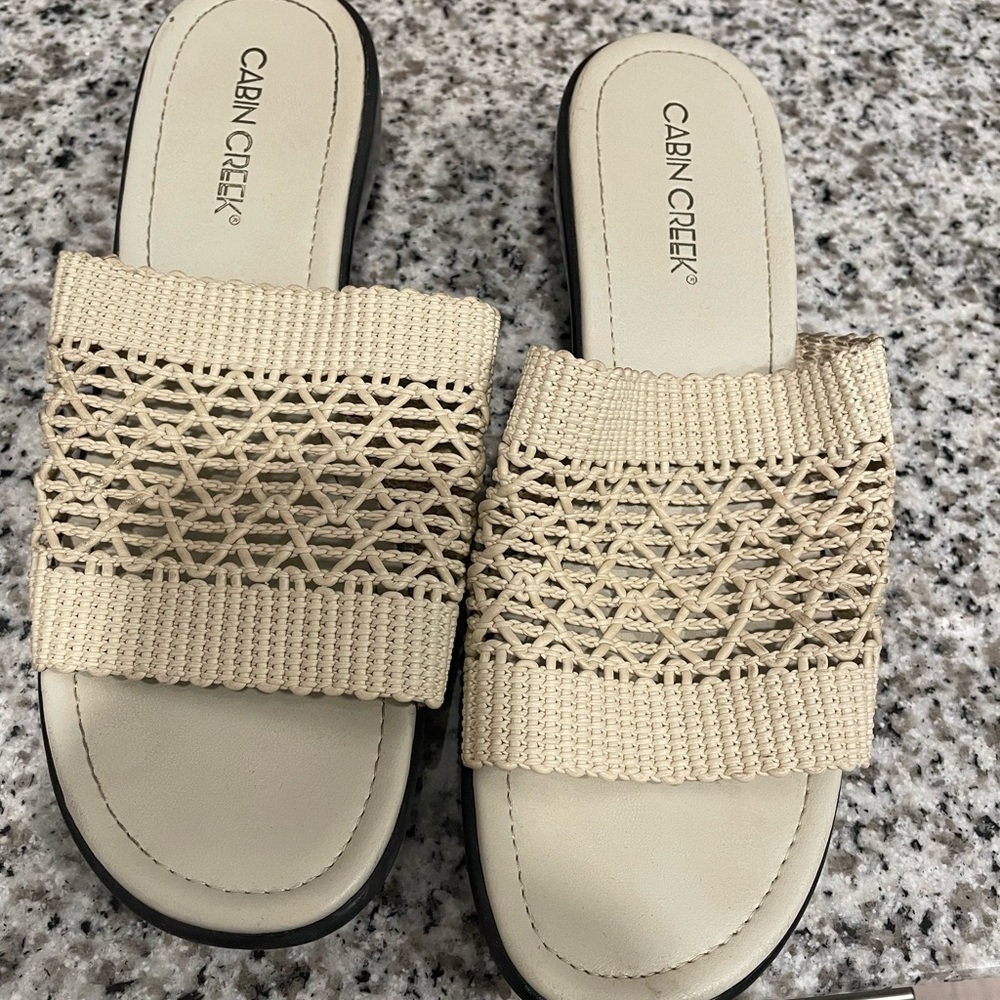Cream Color Sandals